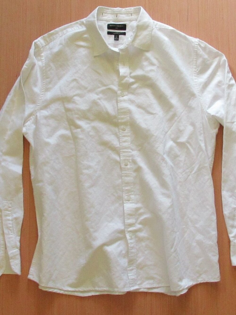Banana Republic Linen Button-Up Shirt – Tall XL – White – Untucked Fit